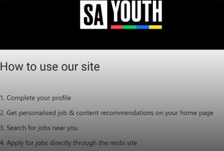 SAYouth.mobi Site Register Online application form & Login