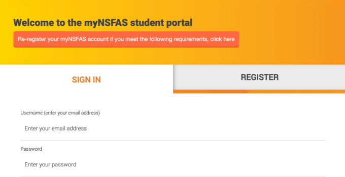 NSFAS application status 2023