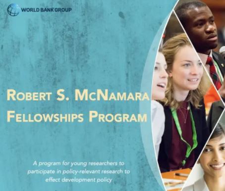 The World Bank Robert S. McNamara Fellowships Program (RSMFP) 2022/2023