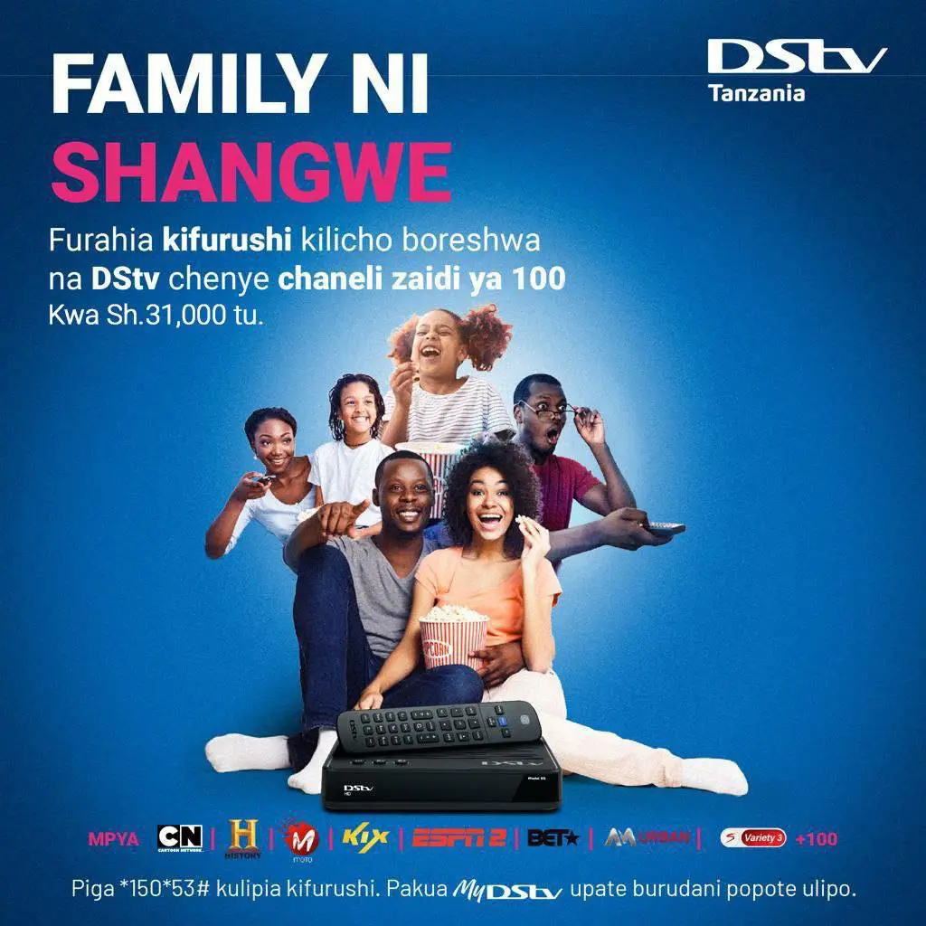 DSTV Shangwe package channels