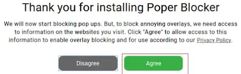 How to install Poper blocker for chrome 